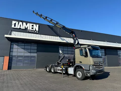 Mercedes-Benz AROCS 2653 6x4 ( 6x6 Hydrodrive ) Haakarm + Kraan