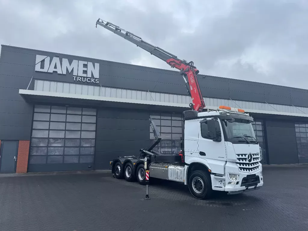 Mercedes-Benz AROCS 3248 8x4 FASSI F 365 RA.2.26 + AJK Haakarmsysteem