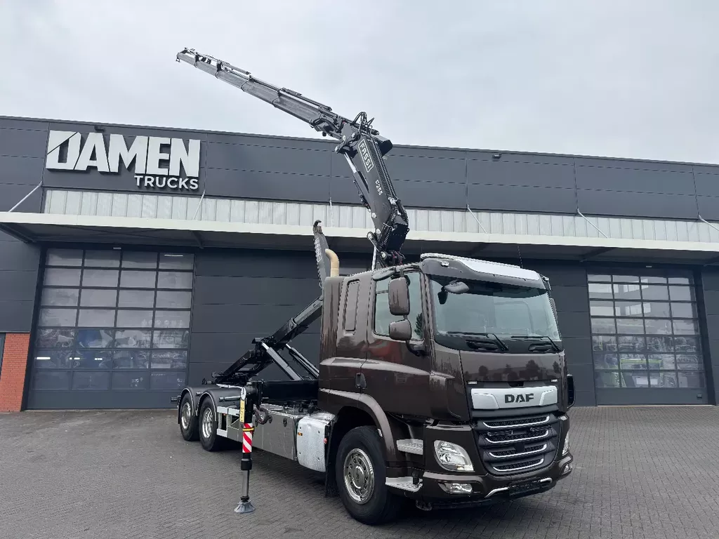 DAF CF 410 6x2 FASSI F 255A.2.25 + AJK Haakarmsysteem DAF CF 410 6x2 FASSI F 255A.2.25 + AJK Haakarmsysteem