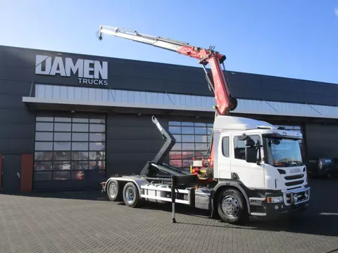 Scania P 360 LB 6x2 Euro 6 FASSI F 175 A 24 + JOAB Haakarmsysteem